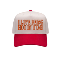 Utah Pride Hot In Utah Two Toned Hat