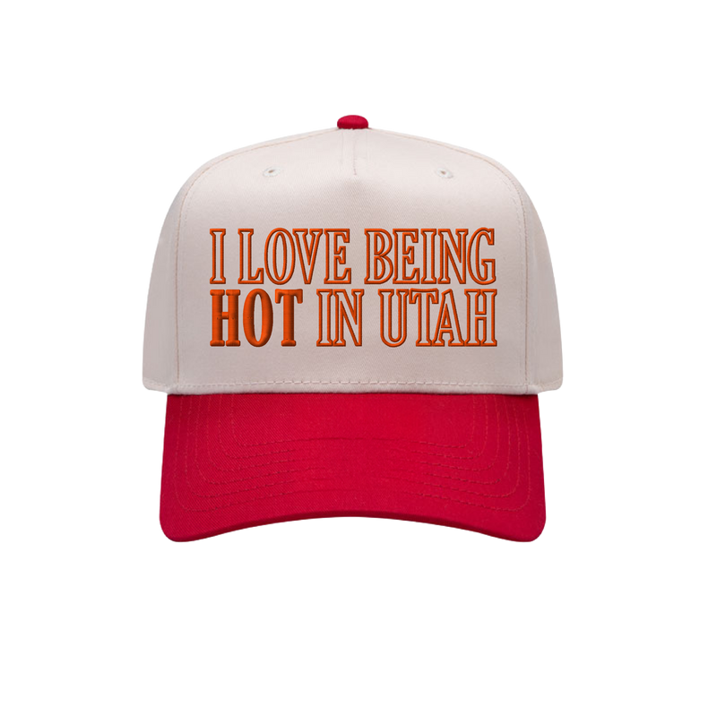 Utah Pride Hot In Utah Two Toned Hat