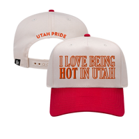 Utah Pride Hot In Utah Two Toned Hat