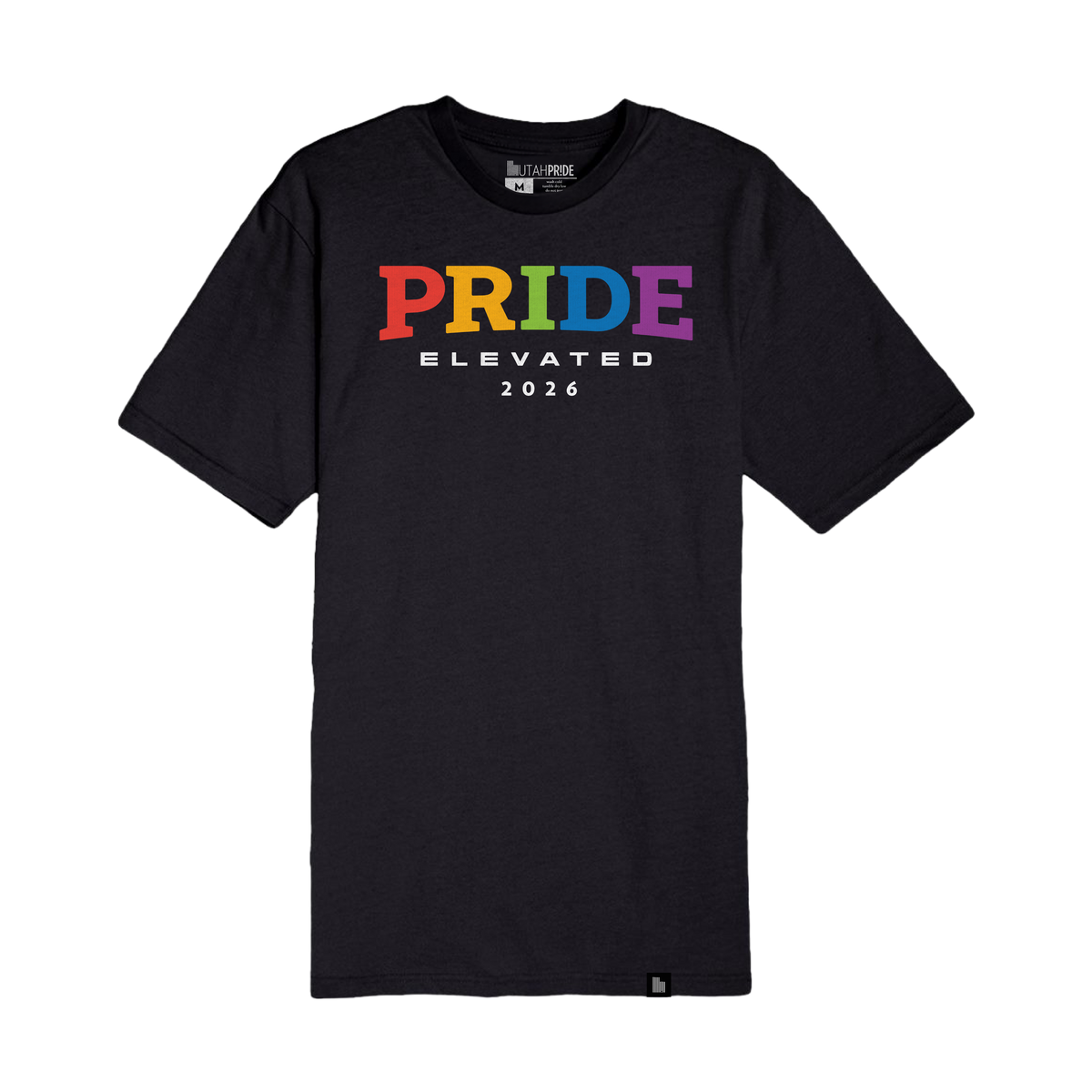Utah Pride Elevated 2026 Rainbow Tee