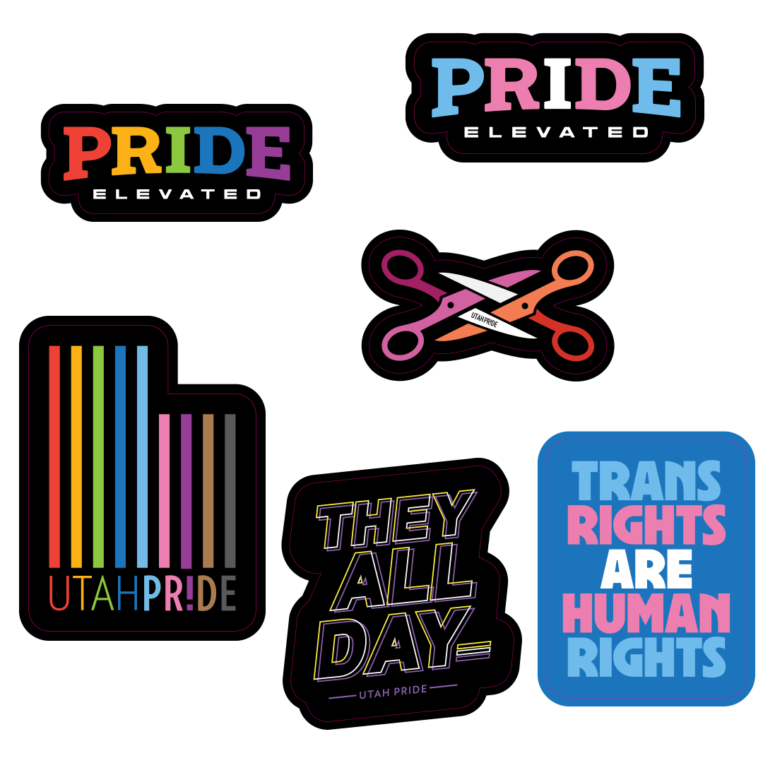 Utah Pride Sticker Pack