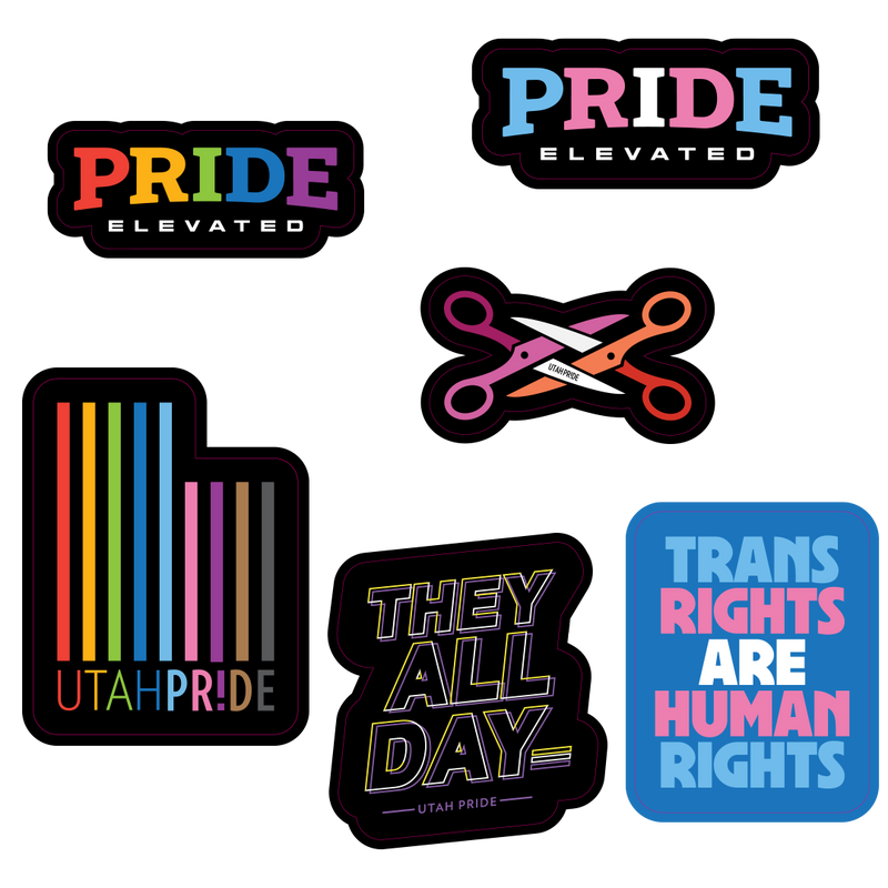 Utah Pride Sticker Pack