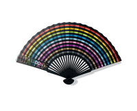 Utah Pride Rainbow Fan