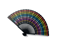 Utah Pride Rainbow Fan