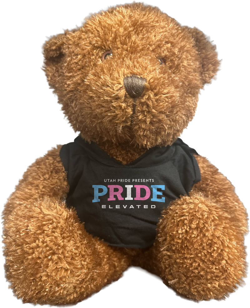 Utah Pride Bear - Trans Rainbow